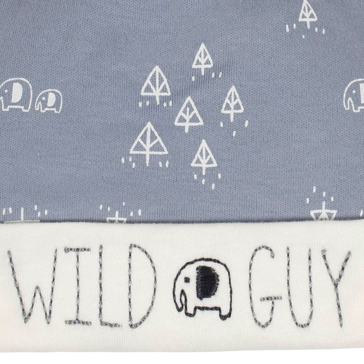 Set 3 piezas Gerber camisón gorrito patucos algodón gris-0-6M