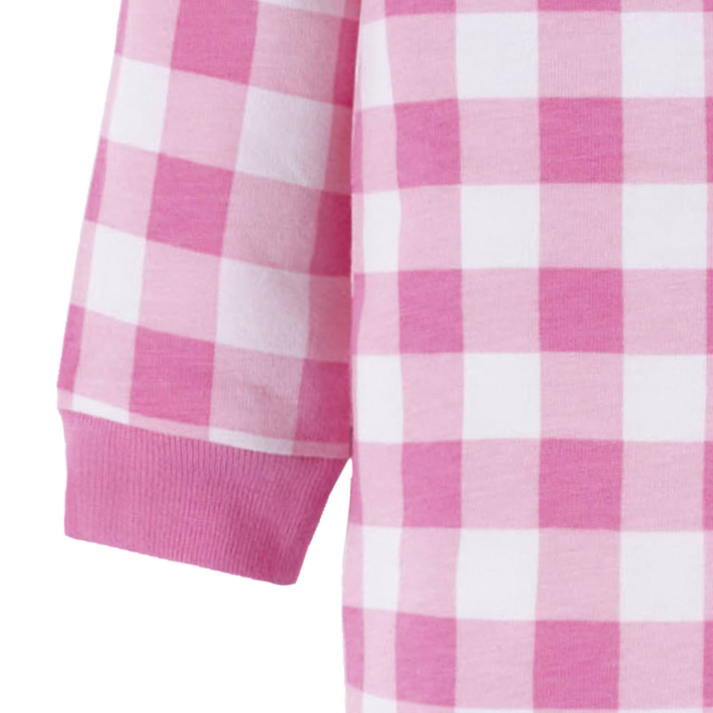 Mameluco Gerber para bebé pack 2 pijamas algodón rosa-0M