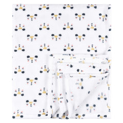 Cobija Gerber blanca manta polar fleece suave para bebé-OSZ