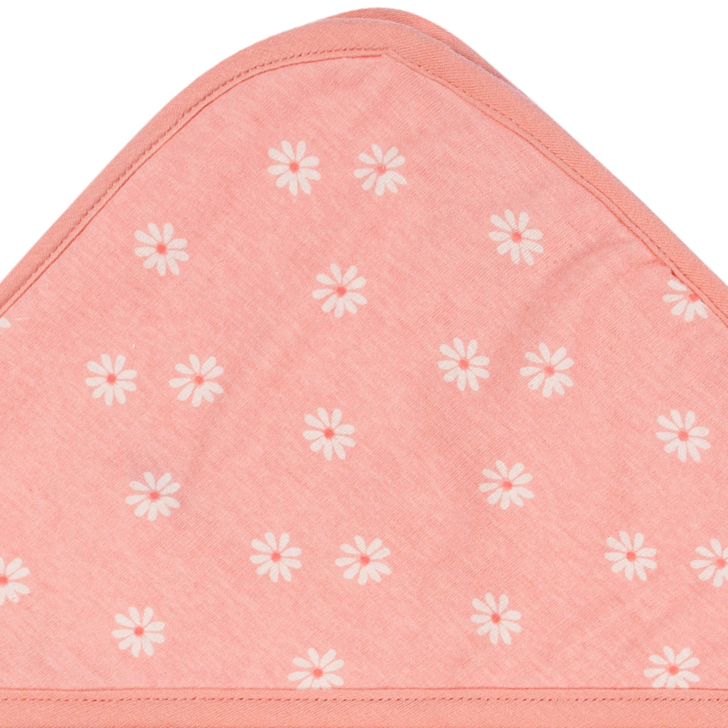 Set 2 toallas bebé Gerber con capucha rosa 66×76 cm algodón-OSZ