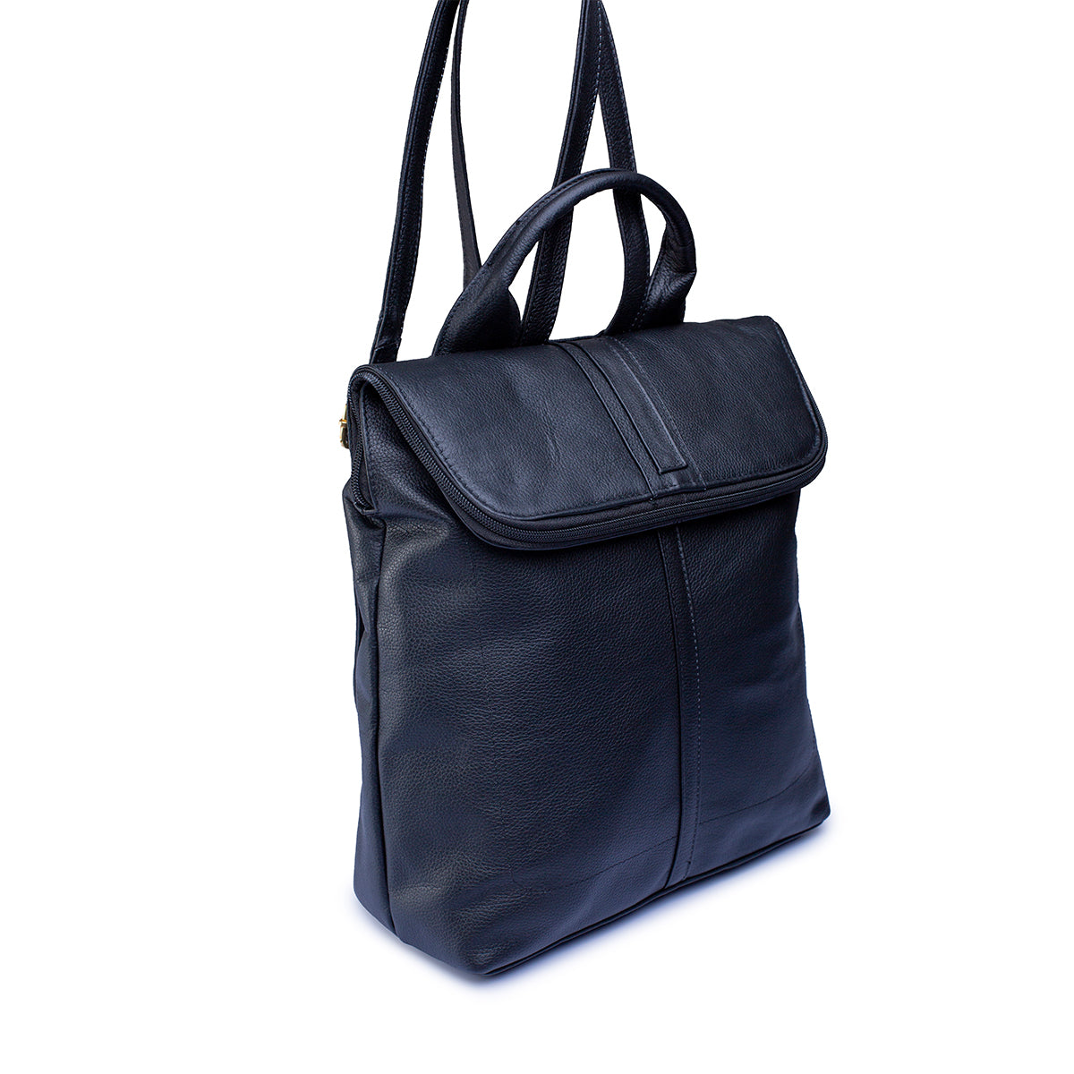 Mochila piel genuina castelli dama laptop 17 pulgadas cuero