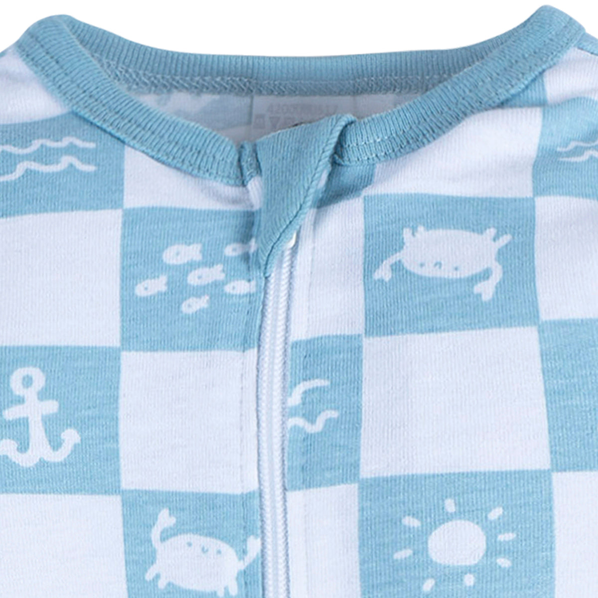 Mameluco Gerber azul bebé body niño niña ropa dormir-3-6M