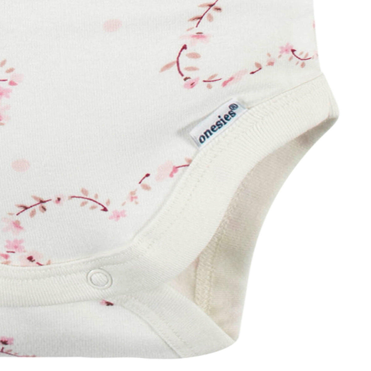 Pañalero Gerber blanco body bebé algodón niña o niño-12M