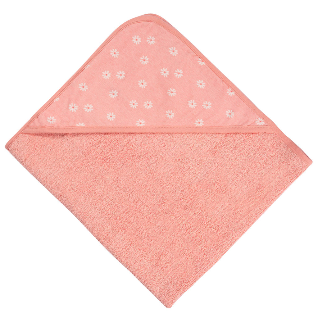 Set 2 toallas bebé Gerber con capucha rosa 66×76 cm algodón-OSZ