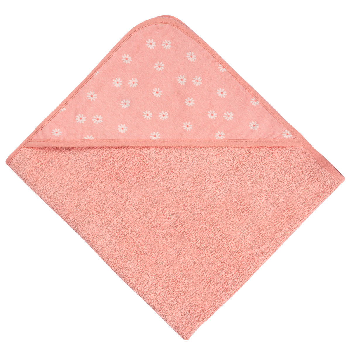 Set 2 toallas bebé Gerber con capucha rosa 66×76 cm algodón-OSZ