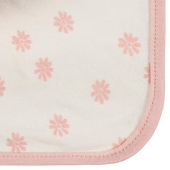 Paño baño Gatito Gerber bebé 12×12 cm rosa algodón-OSZ