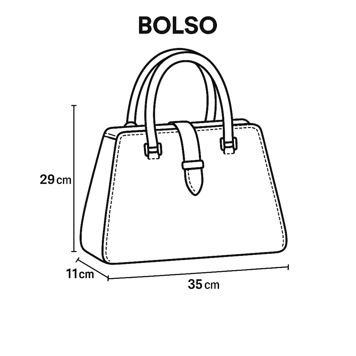 Bolsa de piel genuina dama floather estilo elegante