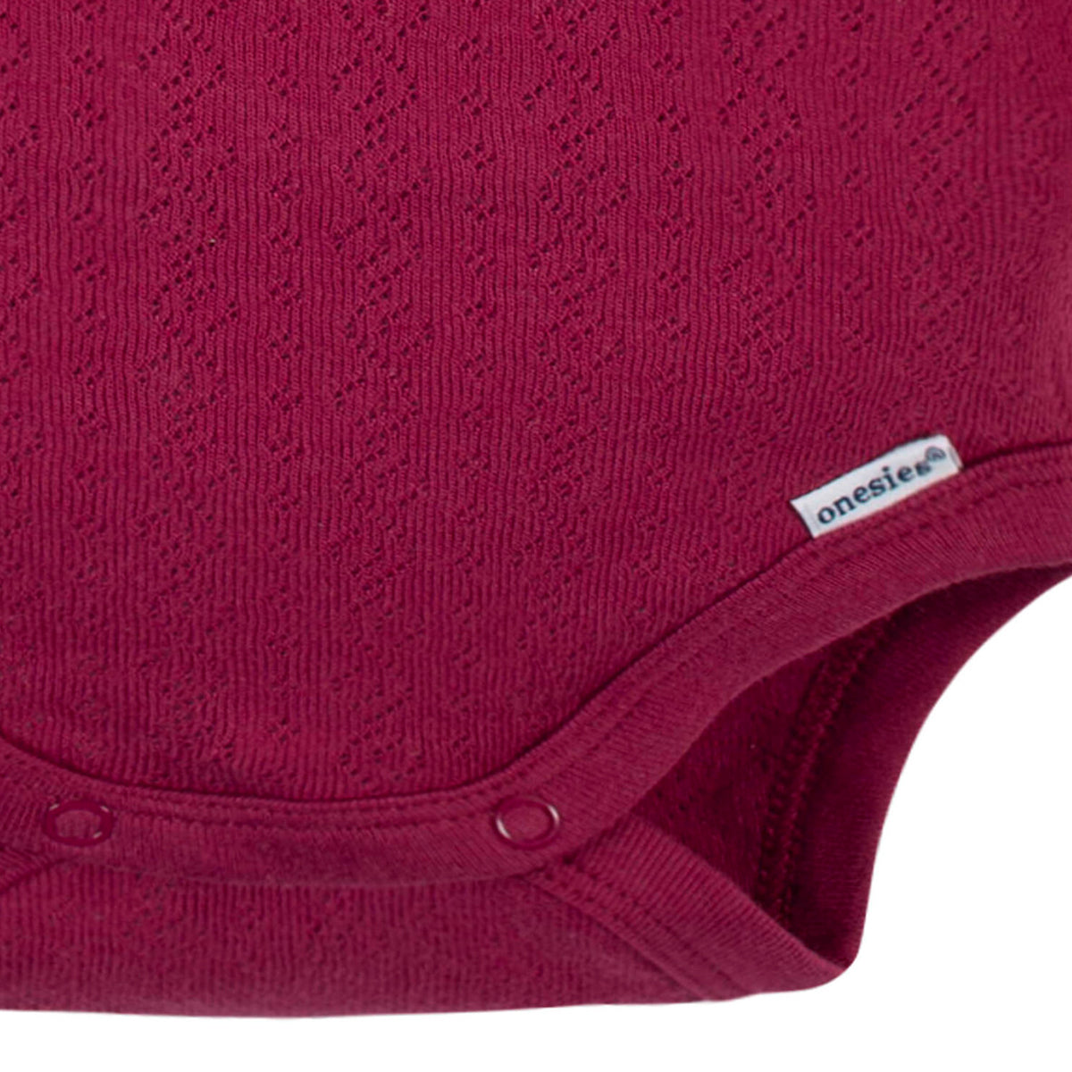 Pañalero Gerber rojo body bebé algodón niña o niño-3-6M