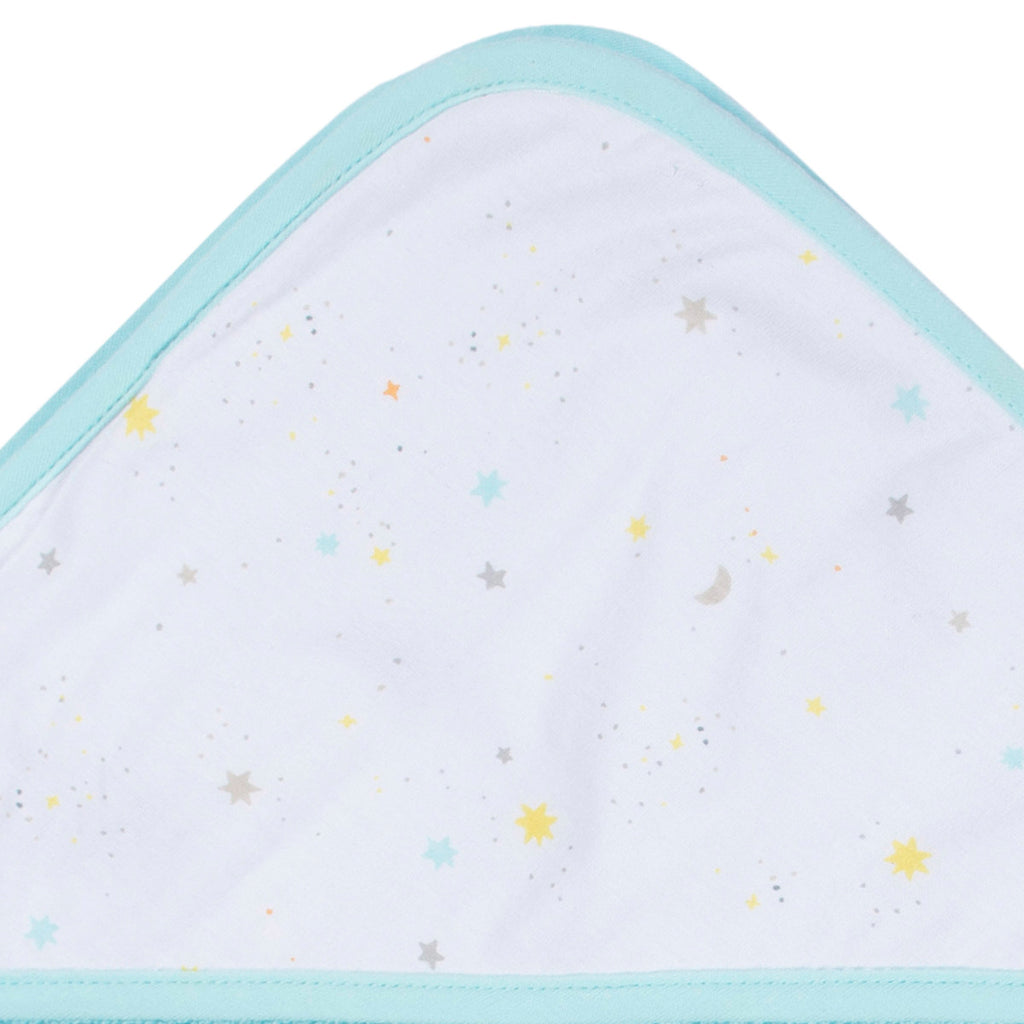 Set 2 toallas Gerber bebé capucha algodón azul 66×76 cm-OSZ