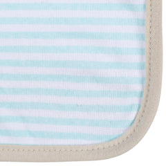 Paño baño bebé Gerber Gatito azul 12×12 cm algodón suave-OSZ