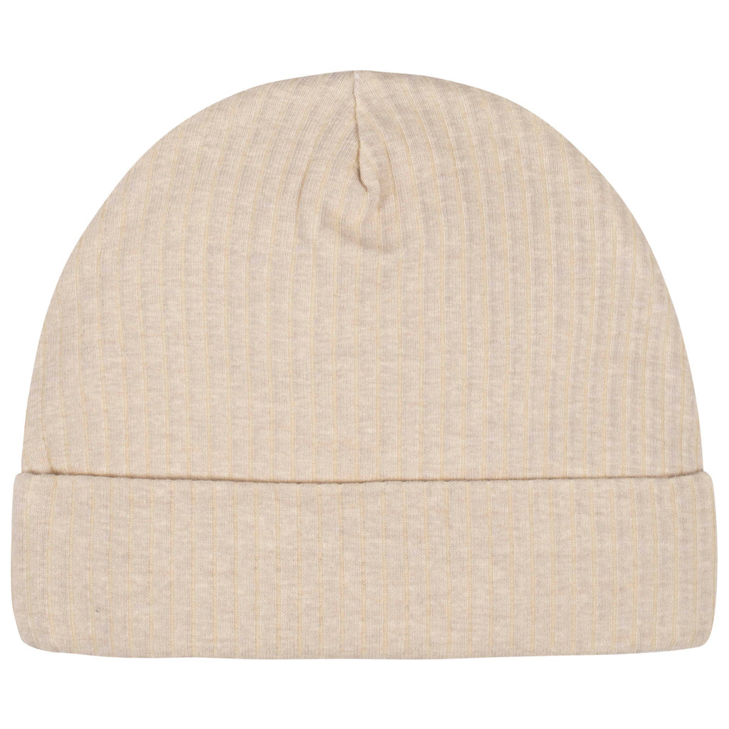 Set 4 piezas Gerber 2 camisones 2 gorritos algodón orgánico-0-6M