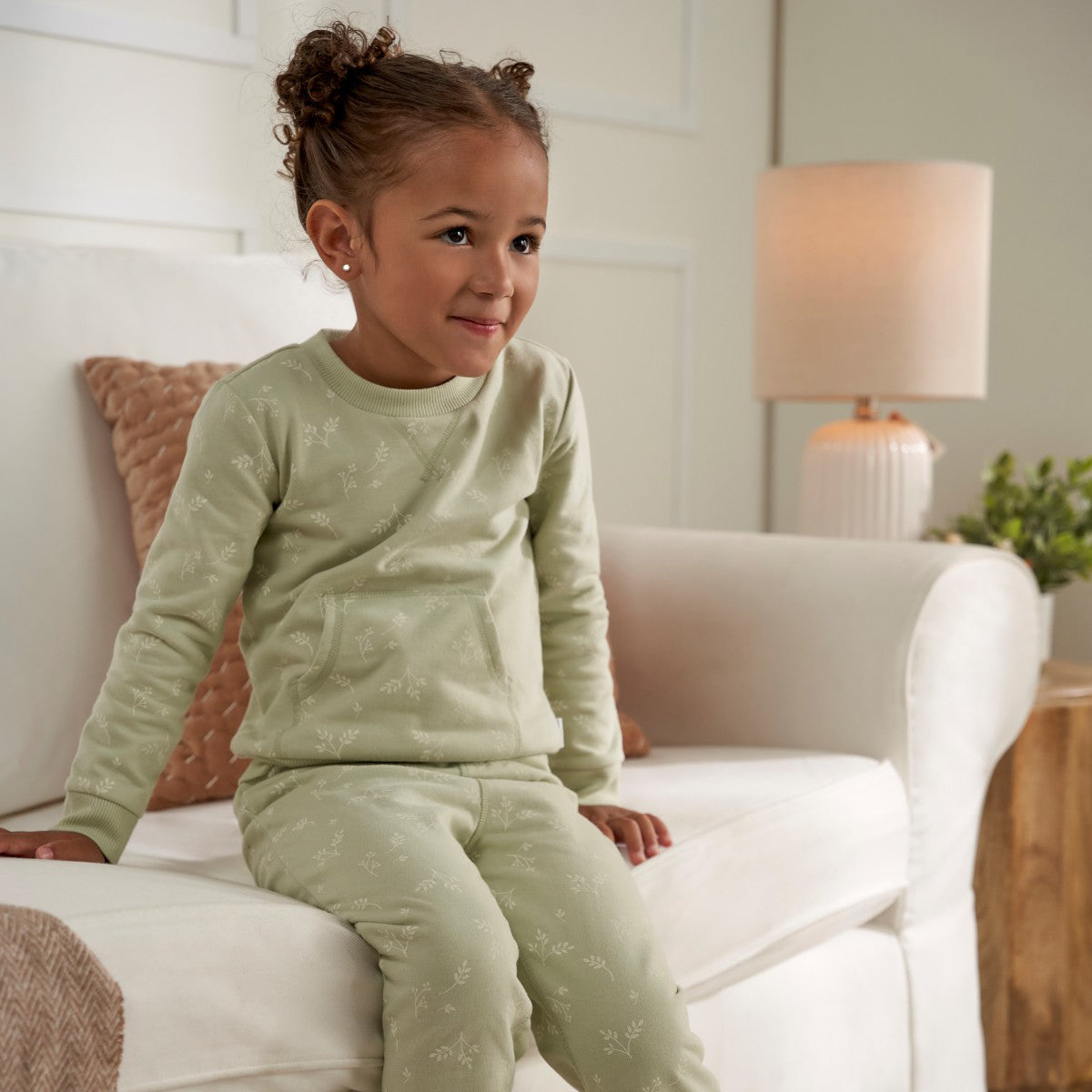 Conjunto Gerber 2 Piezas Sudadera Y Pantalón Algodón Niña-12M