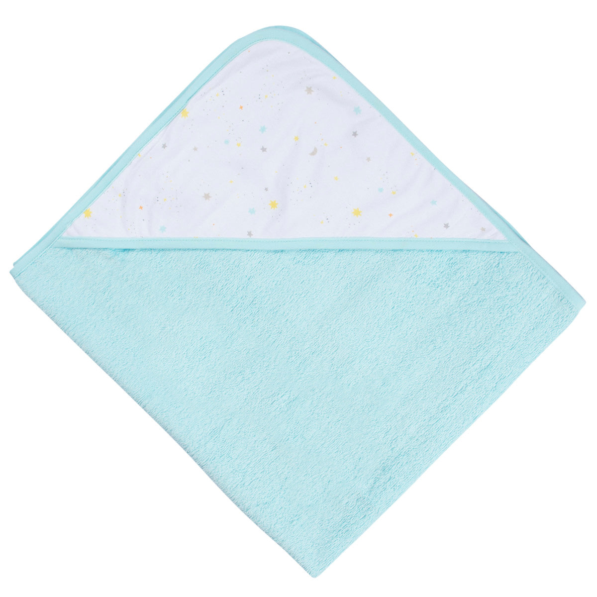 Set 2 toallas Gerber bebé capucha algodón azul 66×76 cm-OSZ