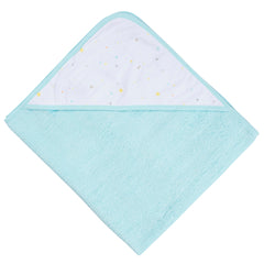 Set 2 toallas Gerber bebé capucha algodón azul 66×76 cm-OSZ