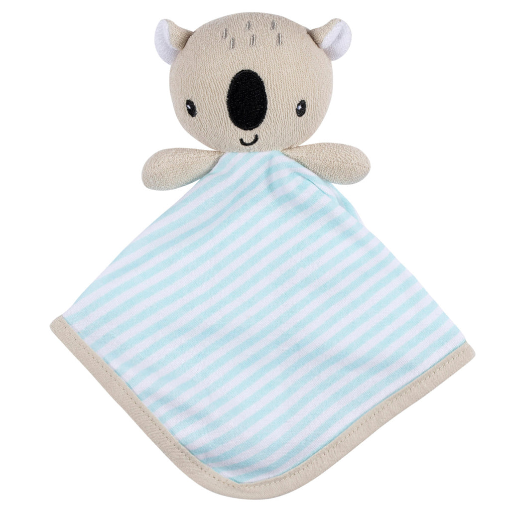 Paño baño bebé Gerber Gatito azul 12×12 cm algodón suave-OSZ