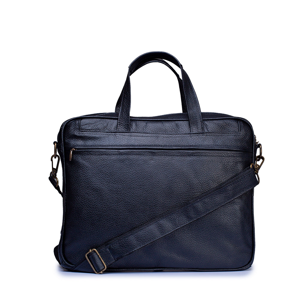 Portafolio castelli piel genuina laptop 17 pulgadas