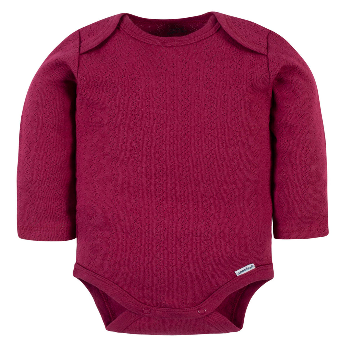 Pañalero Gerber rojo body bebé algodón niña o niño-6-9M
