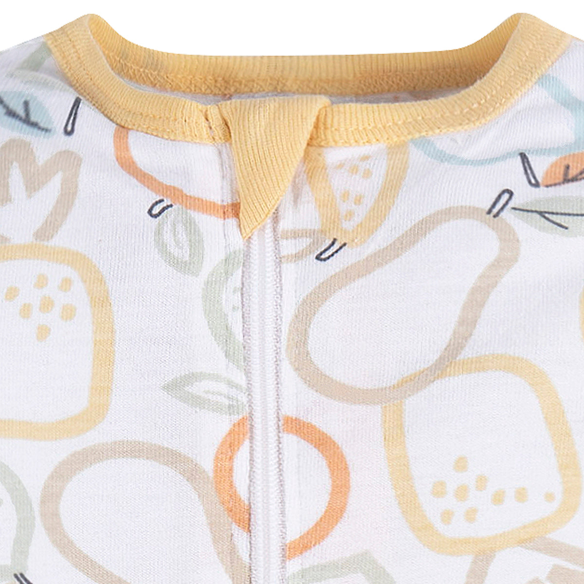 Mameluco Gerber blanco bebé body niño niña ropa dormir-0M