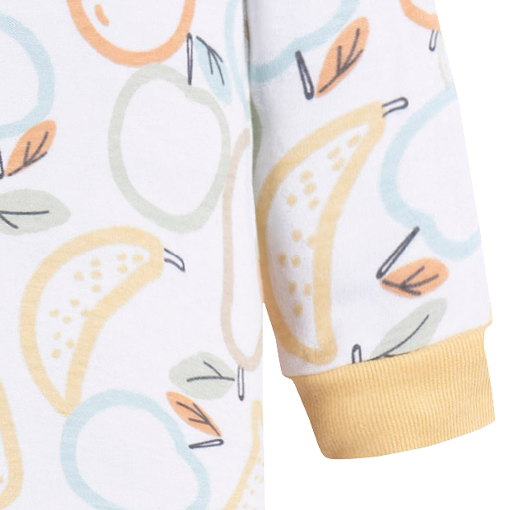Mameluco Gerber blanco bebé body niño niña ropa dormir-0-3M