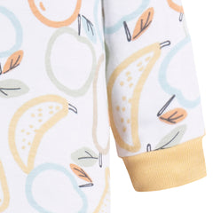 Mameluco Gerber blanco bebé body niño niña ropa dormir-0-3M