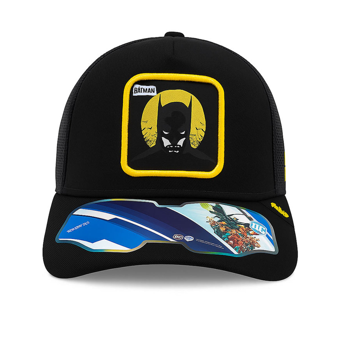 Gorra Batman negra ajustable snapback para hombre ajustable-Unitalla