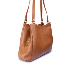 Bolsa castelli dama piel genuina con 5 compartimentos