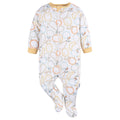 Mameluco Gerber blanco bebé body niño niña ropa dormir-0M