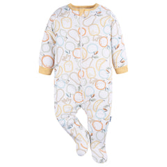 Mameluco Gerber blanco bebé body niño niña ropa dormir-6-9M
