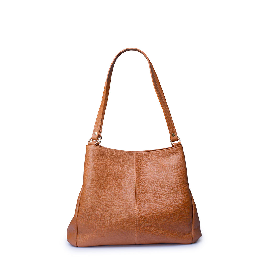 Bolsa castelli piel genuina 5 compartimentos crossbody mujer