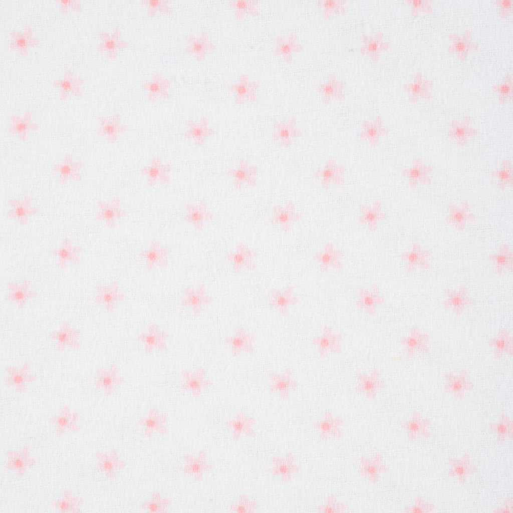 Mantas Gerber algodón bebé set blanco rosa x5 suaves y seguras