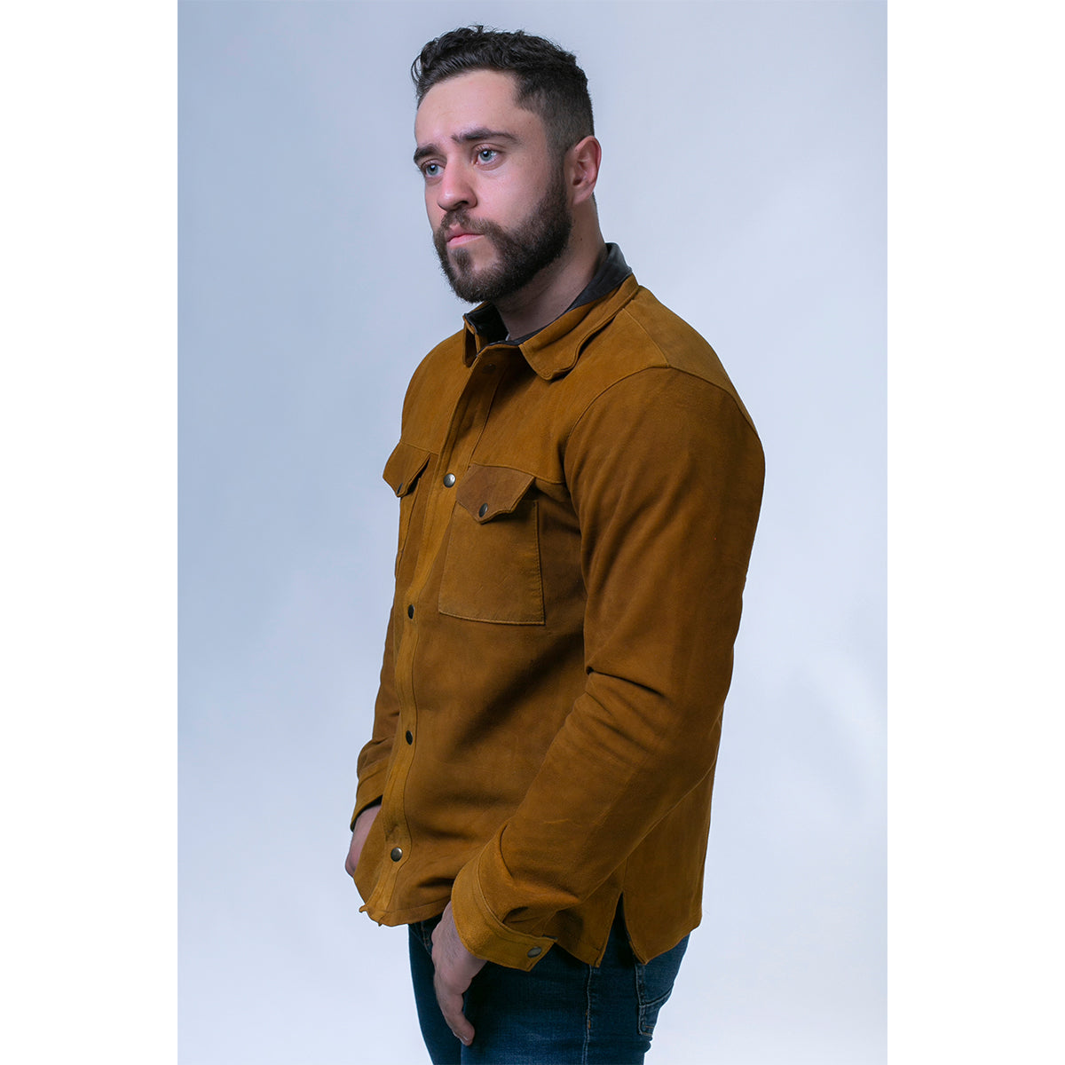 Camisa táctica hombre castelli estilo rodeo western-L