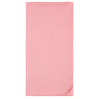 Mantas Gerber algodón bebé set blanco rosa x5 suaves y seguras