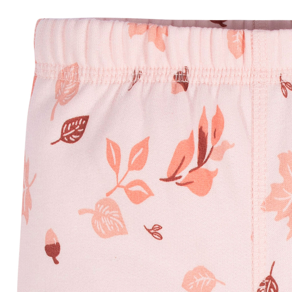 Conjunto Gerber ropa cómoda bebé niña rosa 2 piezas-2T