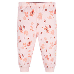 Conjunto Gerber ropa cómoda bebé niña rosa 2 piezas-24M