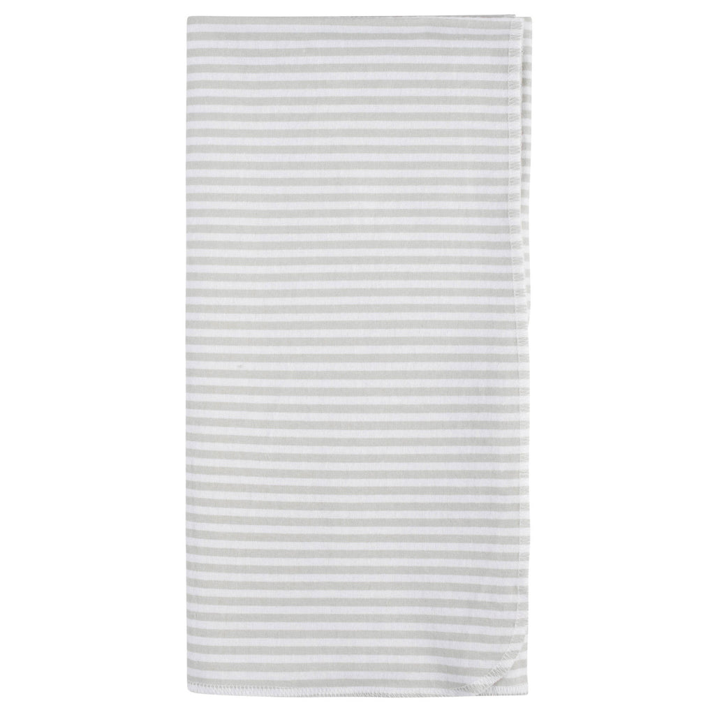 Mantas Gerber algodón bebé set gris blanco rosa x5 suaves y seguras