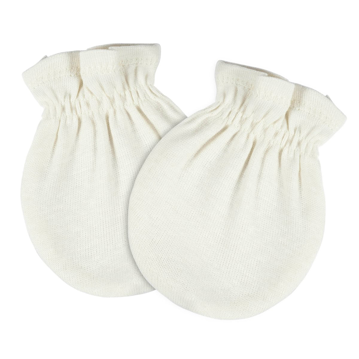 Mitones Gerber bebé azul blanco 4 piezas antirrasguños-0-3M