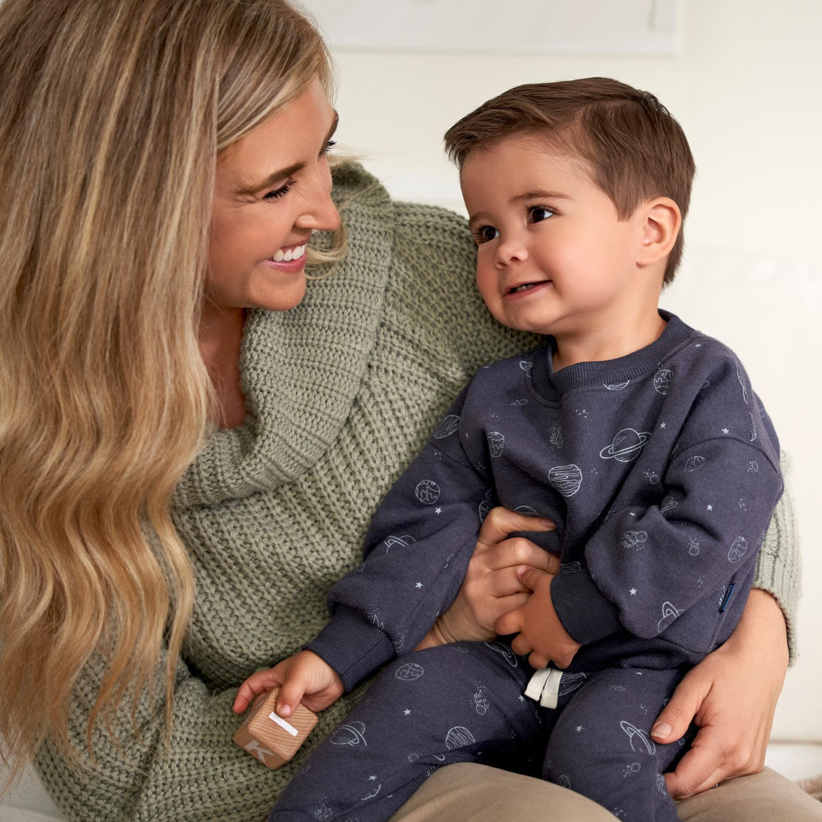 Conjunto Gerber sudadera azul cómoda niña 2 a 5 años-4T