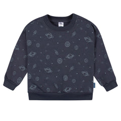 Conjunto Gerber sudadera azul cómoda niña 2 a 5 años-4T