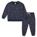Conjunto Gerber sudadera azul cómoda niña 2 a 5 años-3T