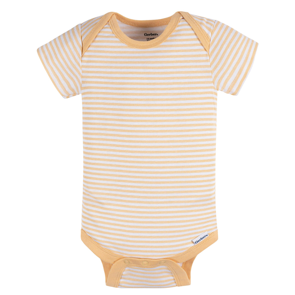 Pañalero Gerber Pack 3 Piezas Body Algodón Ropa Bebé Niña-0M