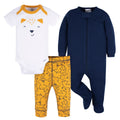Conjunto Gerber bebé 3 piezas ropa niño cómoda algodón-12M