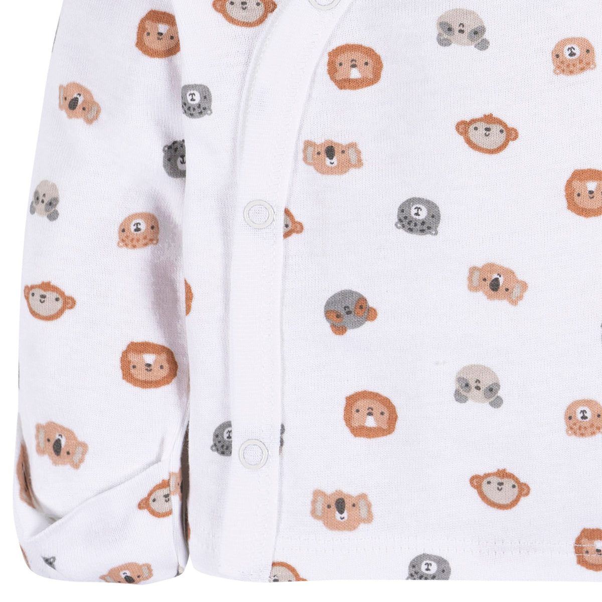 Conjunto Gerber bebé blanco 3 piezas algodón recién nacido-0-3M