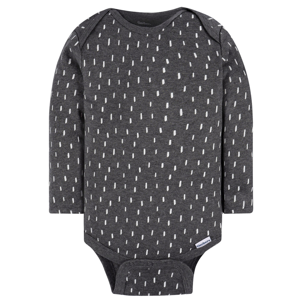 Pañalero Gerber Pack 3 Piezas Body Algodón Ropa Bebé Niña-0M