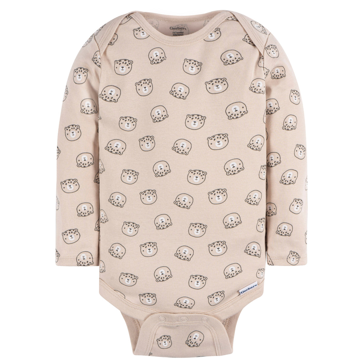 Pañalero Gerber Pack 3 Piezas Body Algodón Ropa Bebé Niña-0M