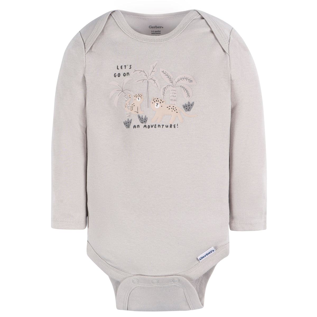 Pañalero Gerber Pack 3 Piezas Body Algodón Ropa Bebé Niña-0M