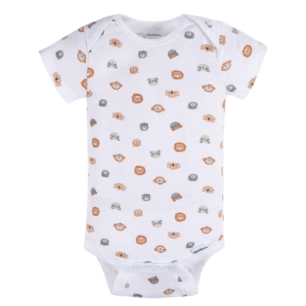 Pañalero Gerber Pack 3 Piezas Body Algodón Ropa Bebé Niño-0M