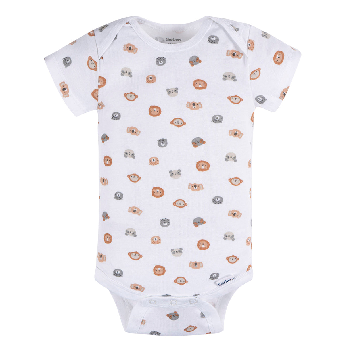 Pañalero Gerber Pack 3 Piezas Body Algodón Ropa Bebé Niño-0M