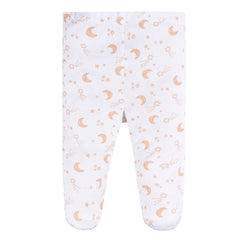 Conjunto Gerber 3 piezas bebé blanco algodón recién nacido-0M