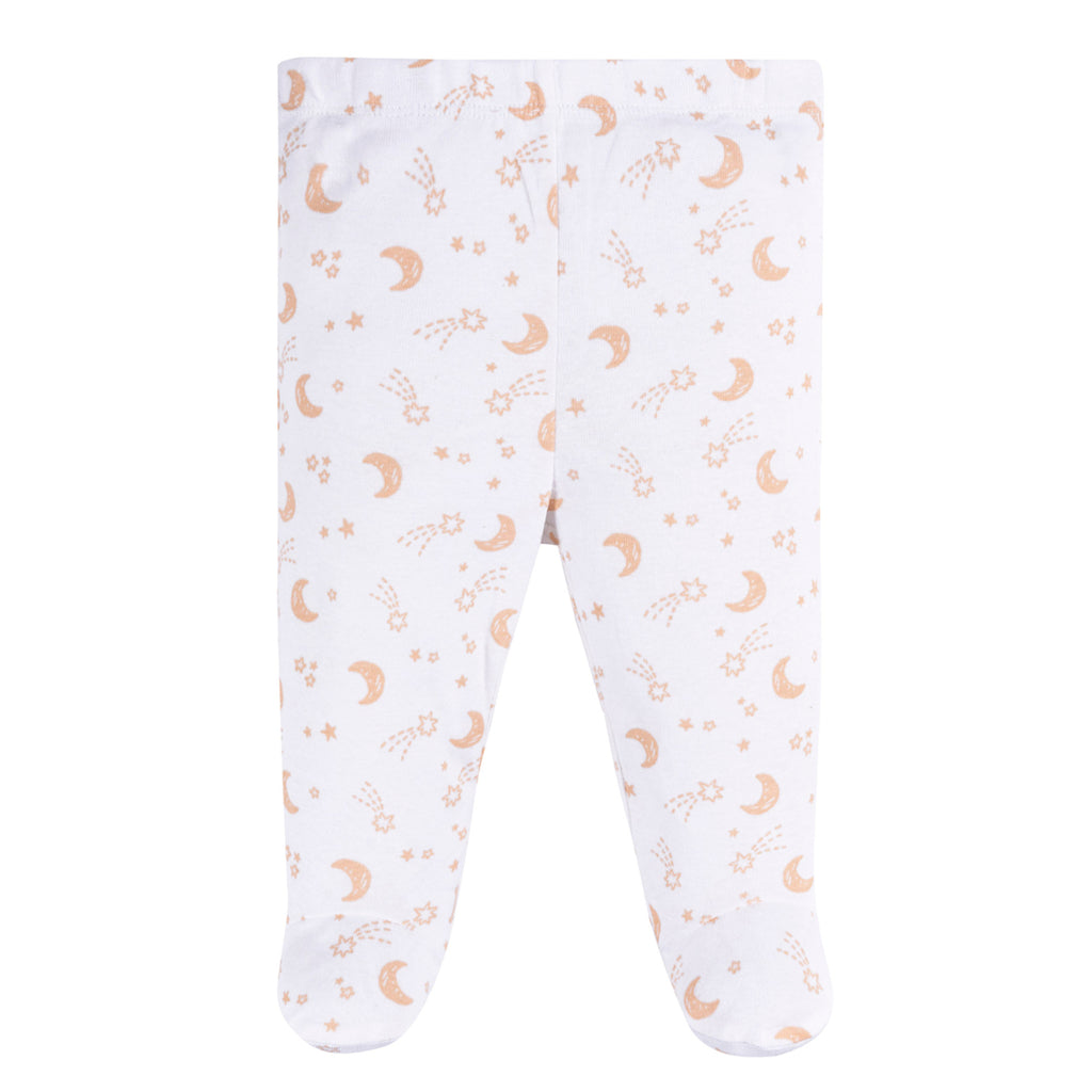Conjunto Gerber 3 piezas bebé blanco algodón recién nacido-0-3M