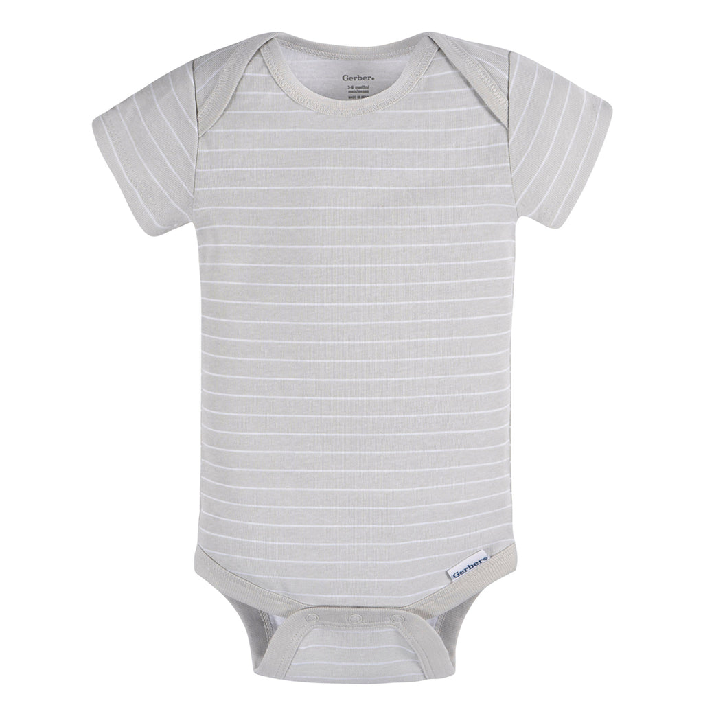 Pañalero Gerber Pack 3 Piezas Body Algodón Ropa Bebé Niño-0M